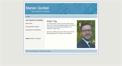 Desktop Screenshot of mariangunkel.de